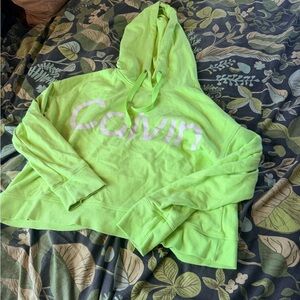 Calvin Klein Lime Green Pullover